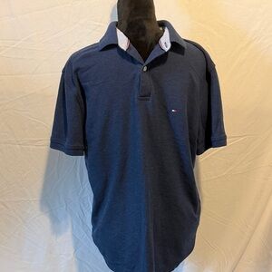 Tommy Hilfiger Men's Polo in Deep Blue